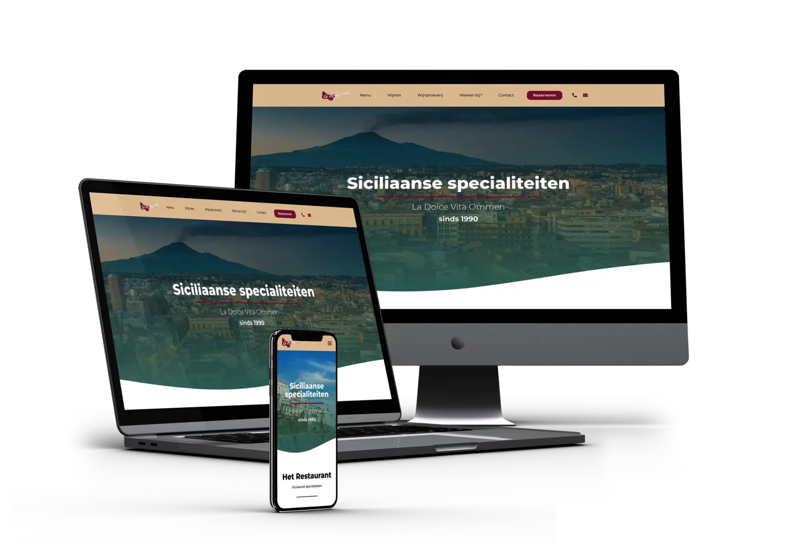 La Dolce Vita Ommen website laten maken