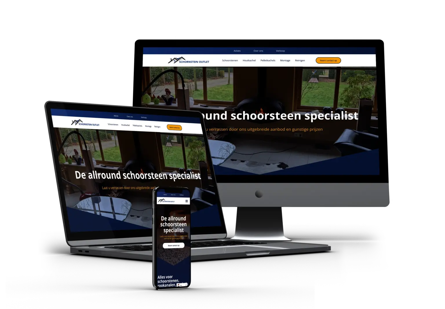 Schornstein Outlet website laten maken